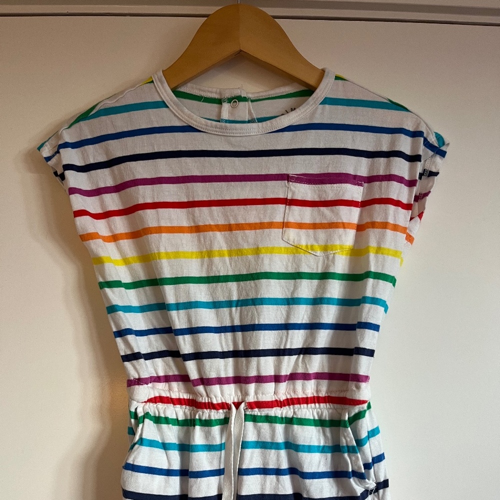 Primary brand multi-colored short romper